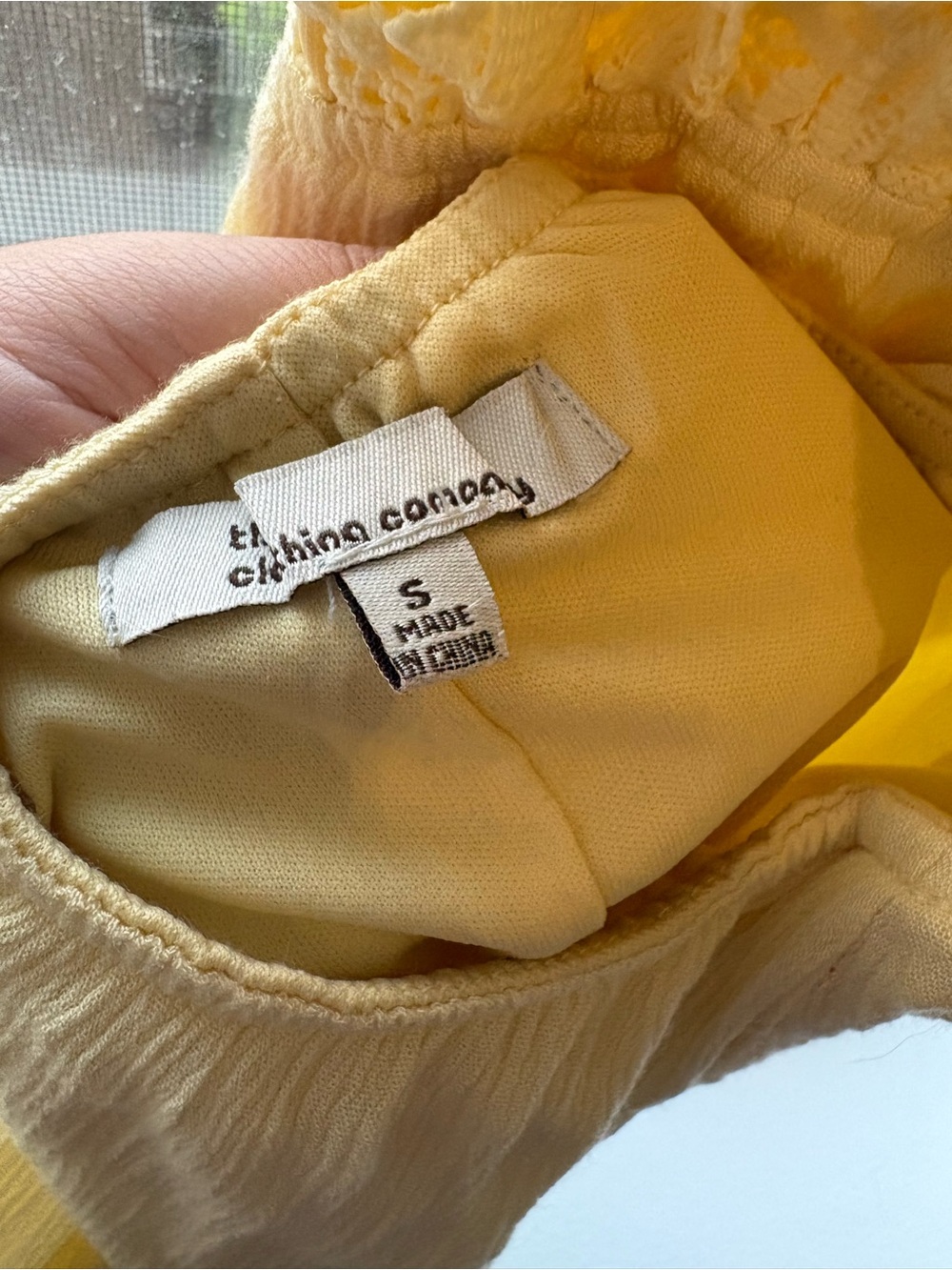 The Clothing Company Open-Back Yellow Maxi Dress - Picture 5 of 6